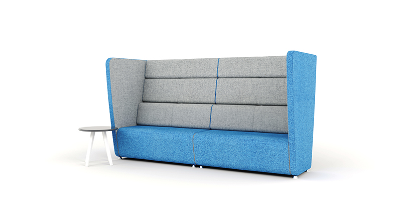 N-Ally left and right handed high back modular sofas