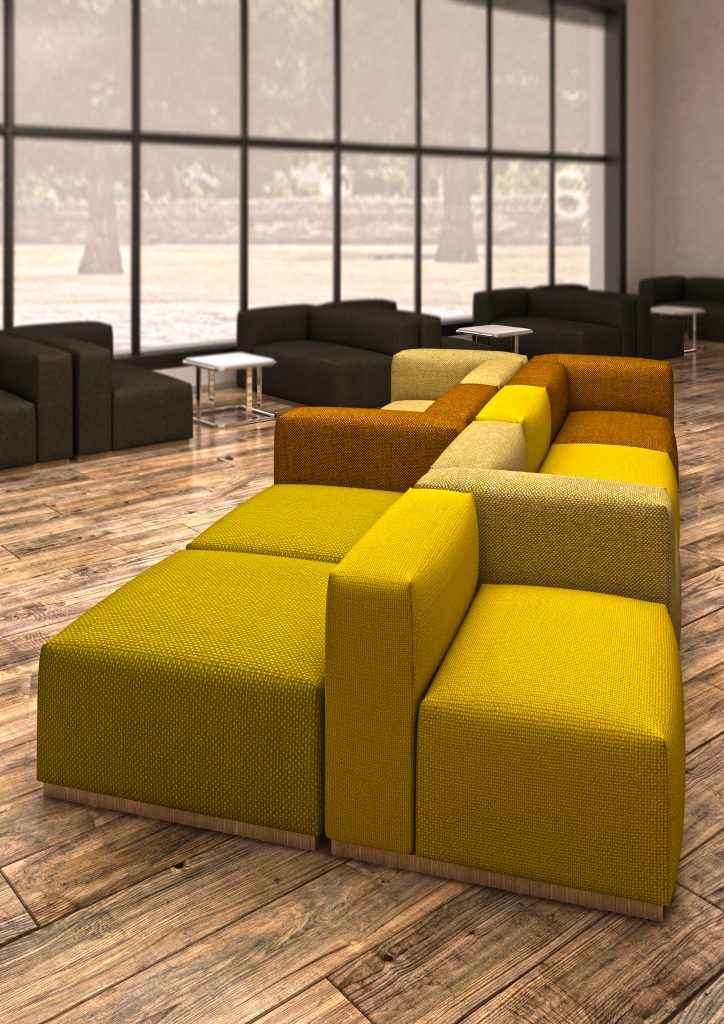 Lincs seating breakout area