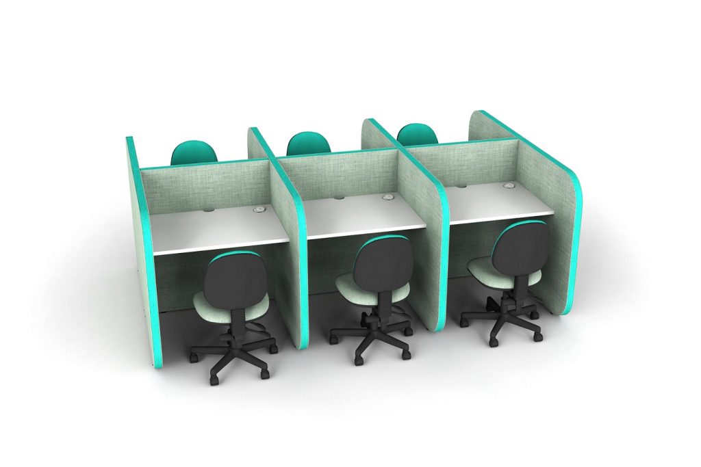 Flexi desk pods